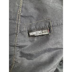 DIDRIKSONS 1913 WOMEN HOODED BLACK STORM SYSTEM JACKET SIZE 40